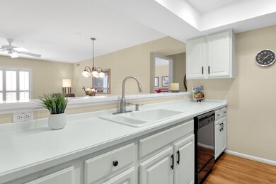 Upgraded corian kitchen