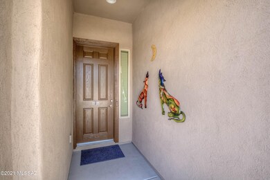 Covered Front Entrance
