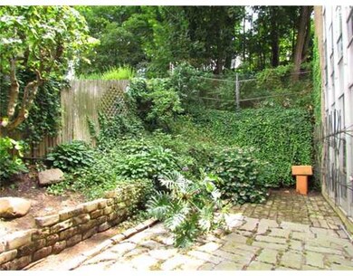 Exterior Back. Lovely private terrace.