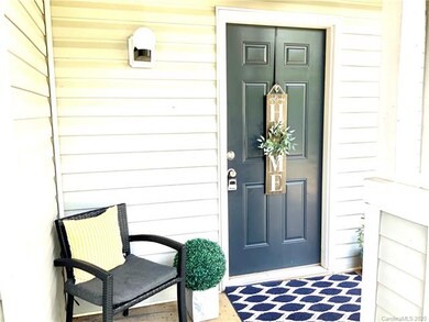 Covered front door