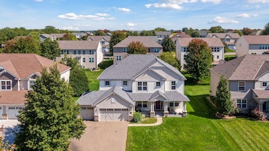 Large 3-car garage with extra storage