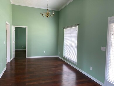 Formal dining area.