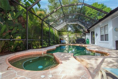 LAGOON STYLE POOL WITH SPA