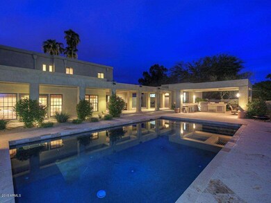 Evening Poolside