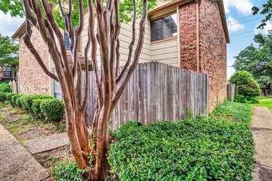 View of exterior fenced entry into patio area