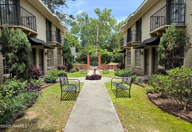 Gated courtyard
