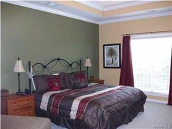 Master bedroom is approximately 225 sq. ft.!  Comf