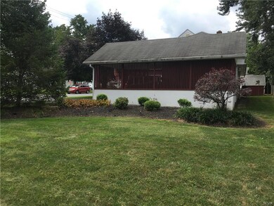 Side of house from street.