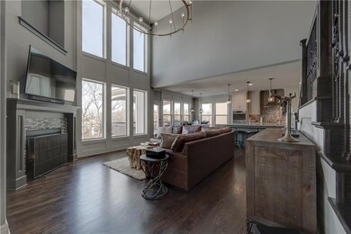 Two Story Vaulted ceilings in this beautifully ope