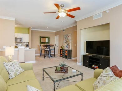 The open floor plan is perfect for entertaining.  