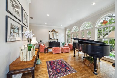Formal living room with enough space for a piano a