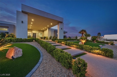 Beautiful landscaping and artificial turf.