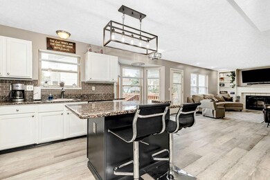 Kitchen to Family Room