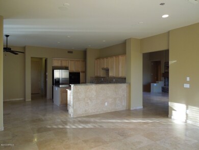 Family Room looking into kitchen