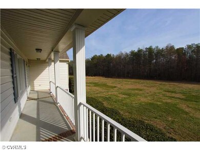 Porch - Covered front porch with peaceful views!