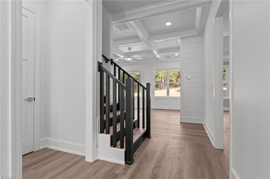 Entrance to this beautiful home with Luxury Vinyl Plank thought most of Main Level Living.