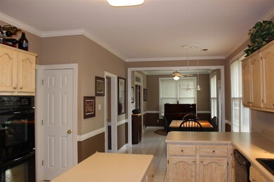 View looking through the Breakfast Room to the Gat