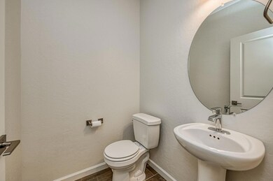 Downstairs half bath