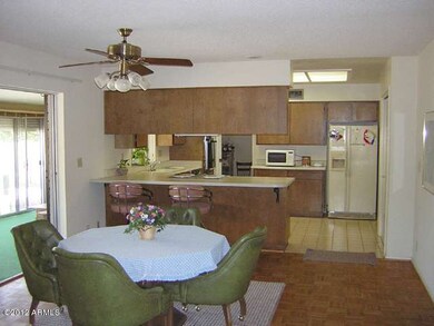 Looking Into Kitchen