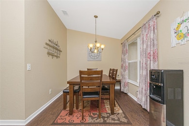 The dining area is the perfect spot for your more formal meals.