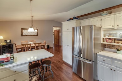 Kitchen to Dining Room view