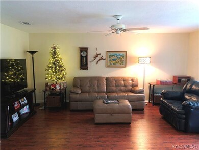 spacious living room