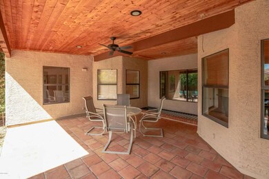 Covered patio