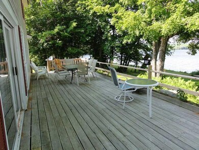 Patio/Deck. Extra large deck with...