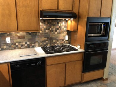 Updated backsplash and lighting