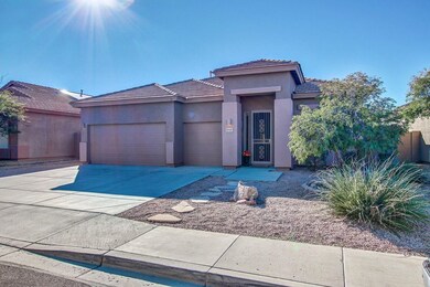 Home with three-car garage