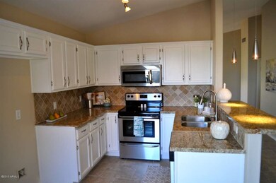 New slab granite countertops!