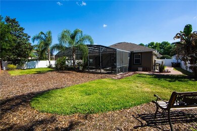 Back yard pool enclosure.