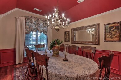 Additional view of the Formal Dining Room with Amp