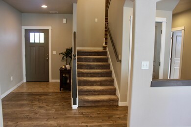 Entry and stairs
