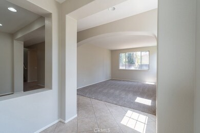 Large living room and separate dining room