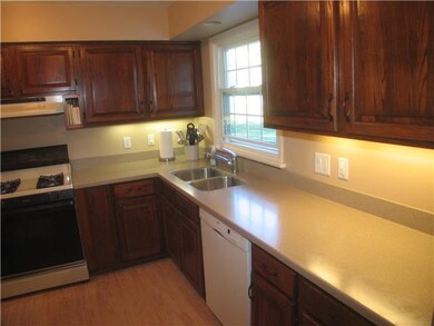Kitchen New Corian Countertops and Laminate Floori