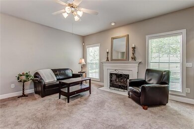 This is the downstairs living room.  Spacious and wonderful for entertaining guests.