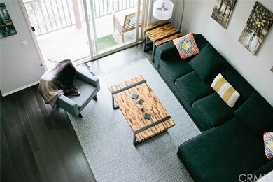 view from Loft to livingroom