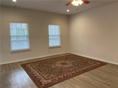 Living area, rugs to be removed