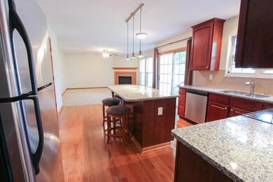 GOURMET KITCHEN, NEW GRANITE COUNTERTOPS