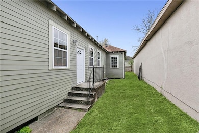 Side year and Potential Driveway
