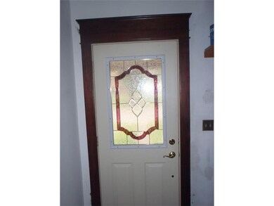 Updated steel front door.