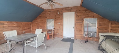 Unit's covered porch