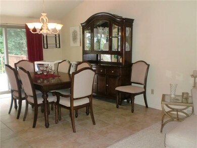 Plenty of space for large formal dining room furni
