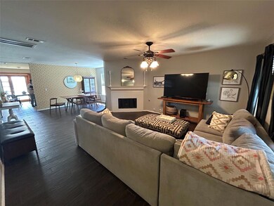 Living Room and adjoining Dining Room