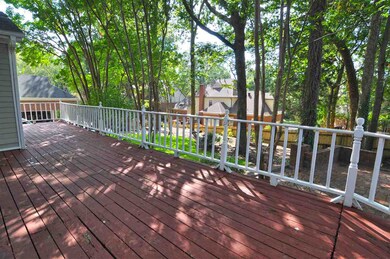 Entertain your guests on the large back patio over