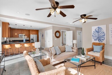 Living room and Kitchen