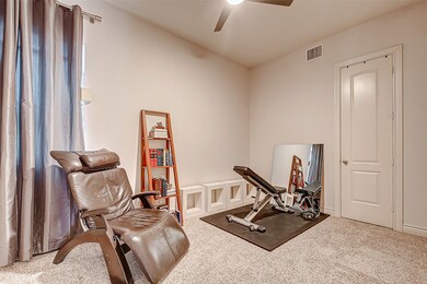 This bedroom, located on the 1st level, is current