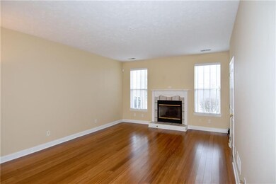 Another view of the family room highlighted by a g