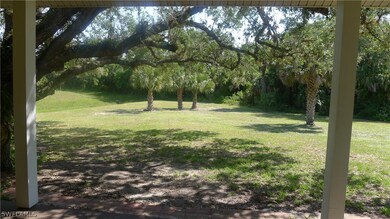 Looking outside slider to backyard